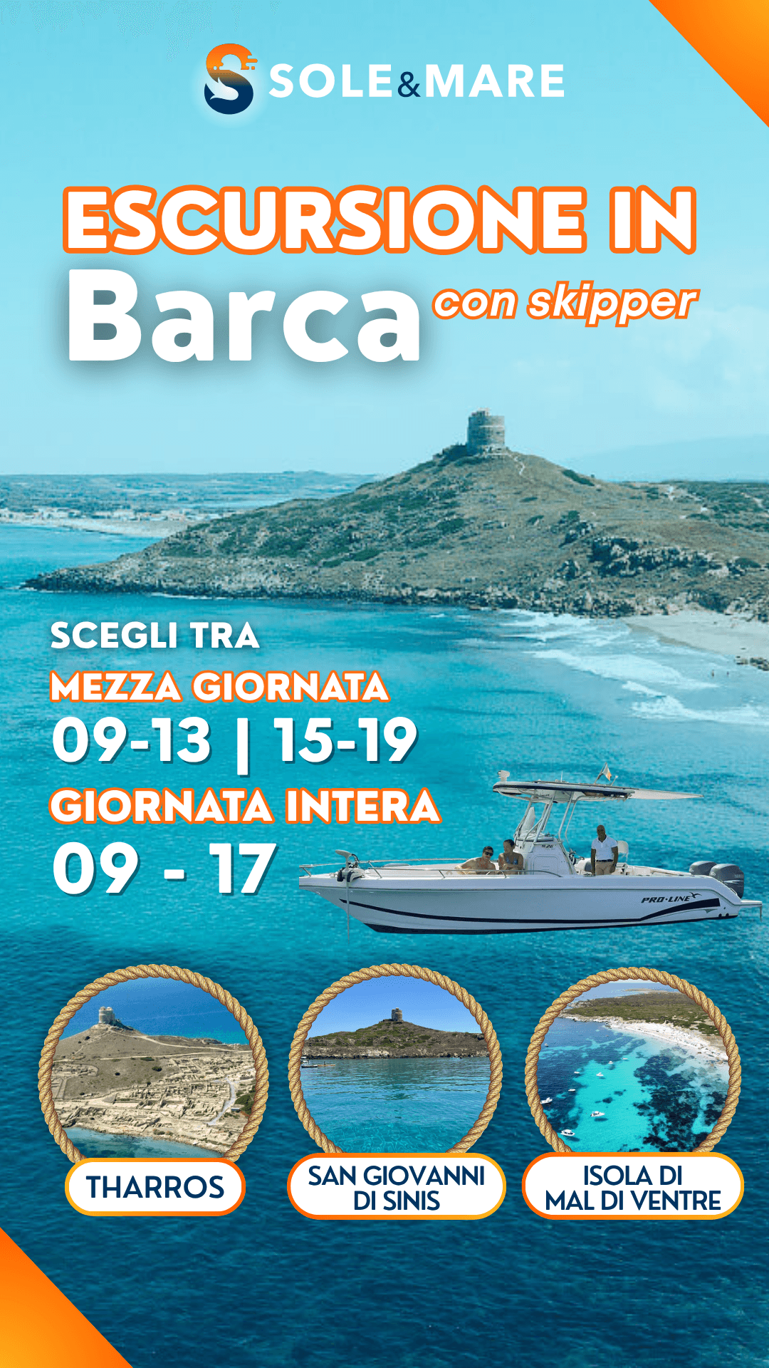 Escursione in Barca Sole&Mare Oristano (2)