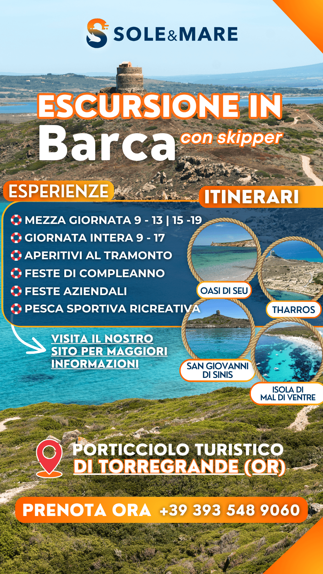 Escursione in Barca Sole&Mare