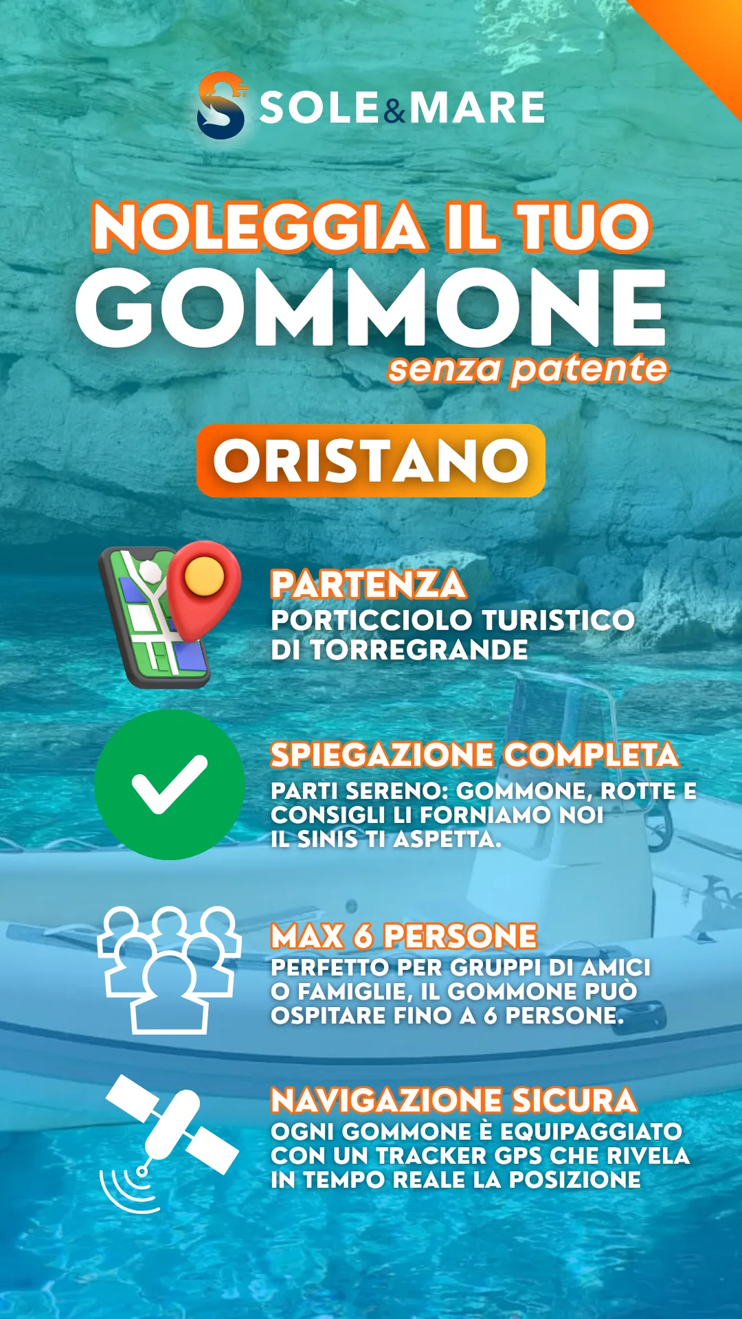 Noleggio gommoni oristano sole&mare (2)